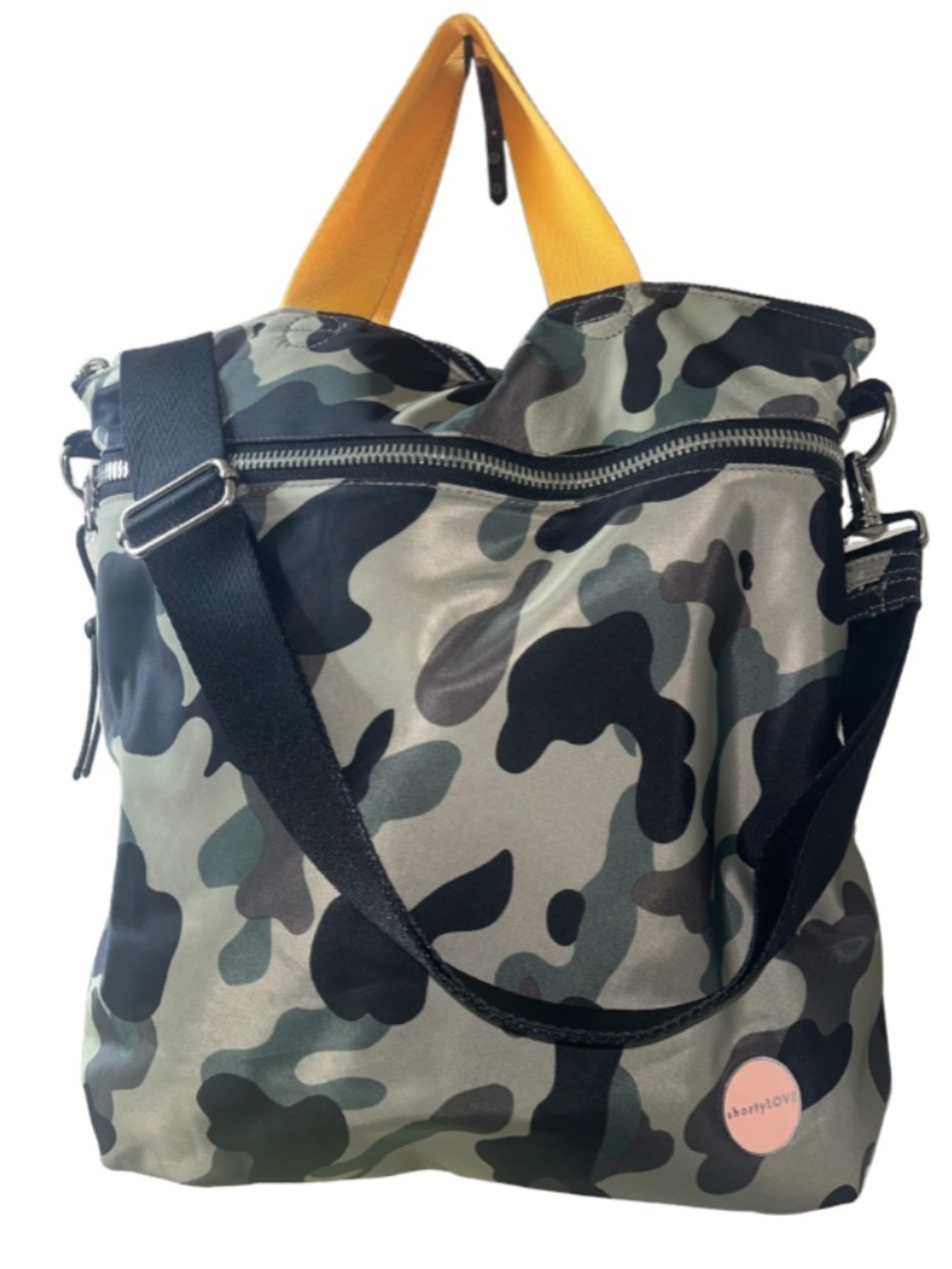 shortylove
wonder -large crossbody bag, green camouflage mop